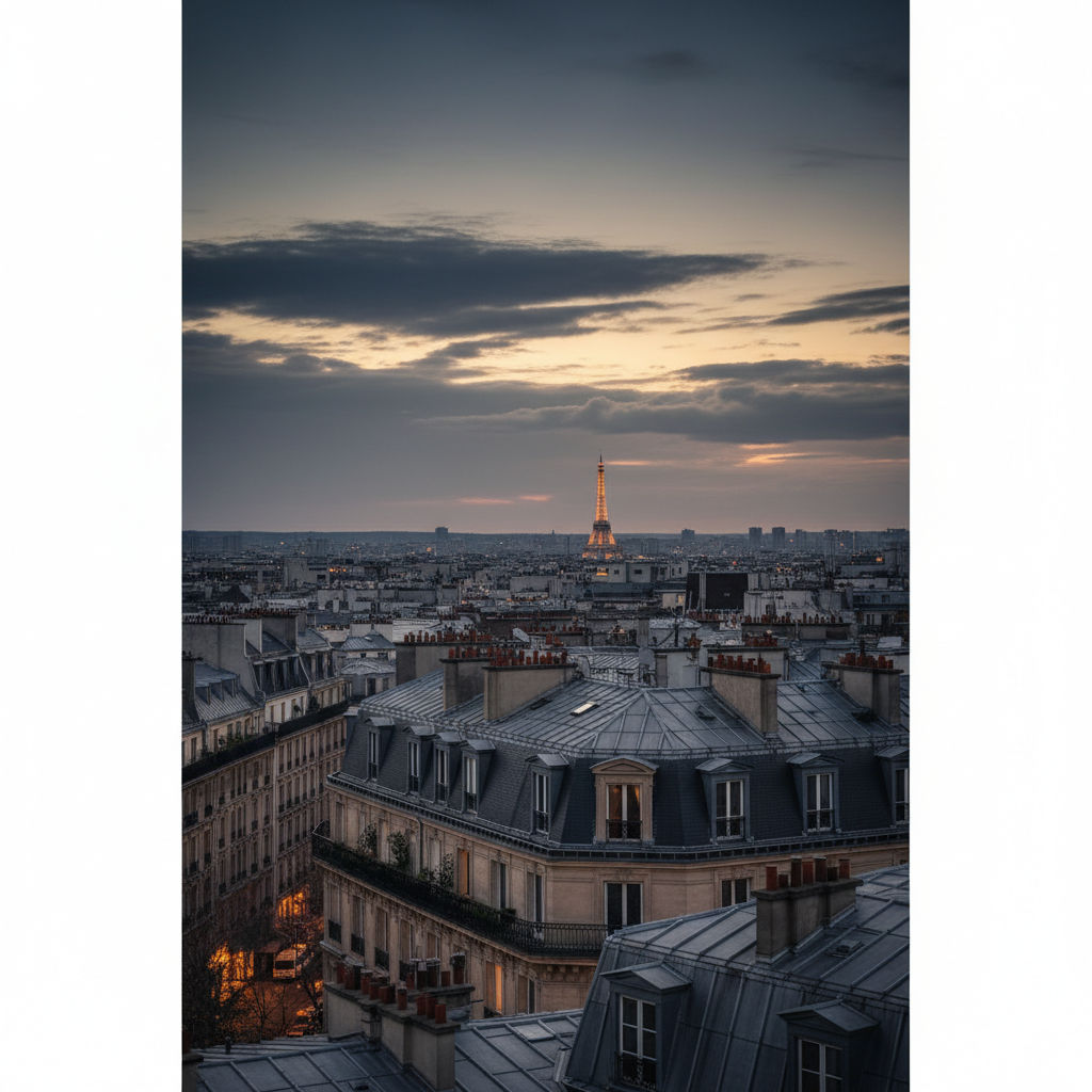Parisian Dusk Reverie
