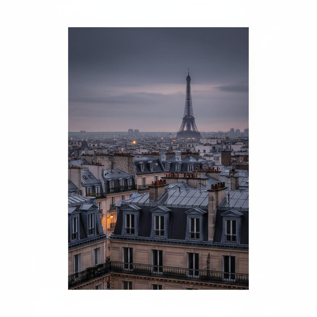 Parisian Dusk Reverie