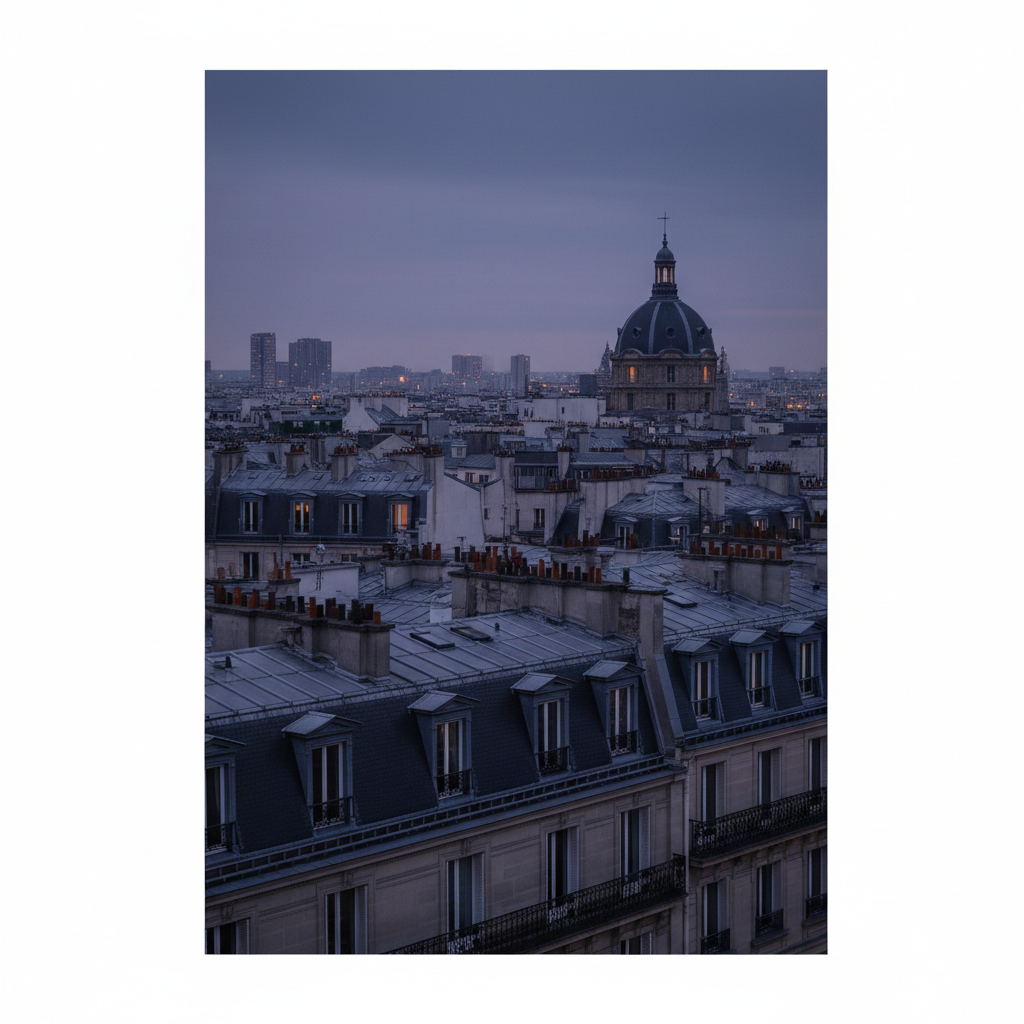 Parisian Dusk Reverie