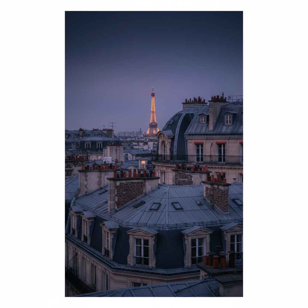 Parisian Dusk Reverie
