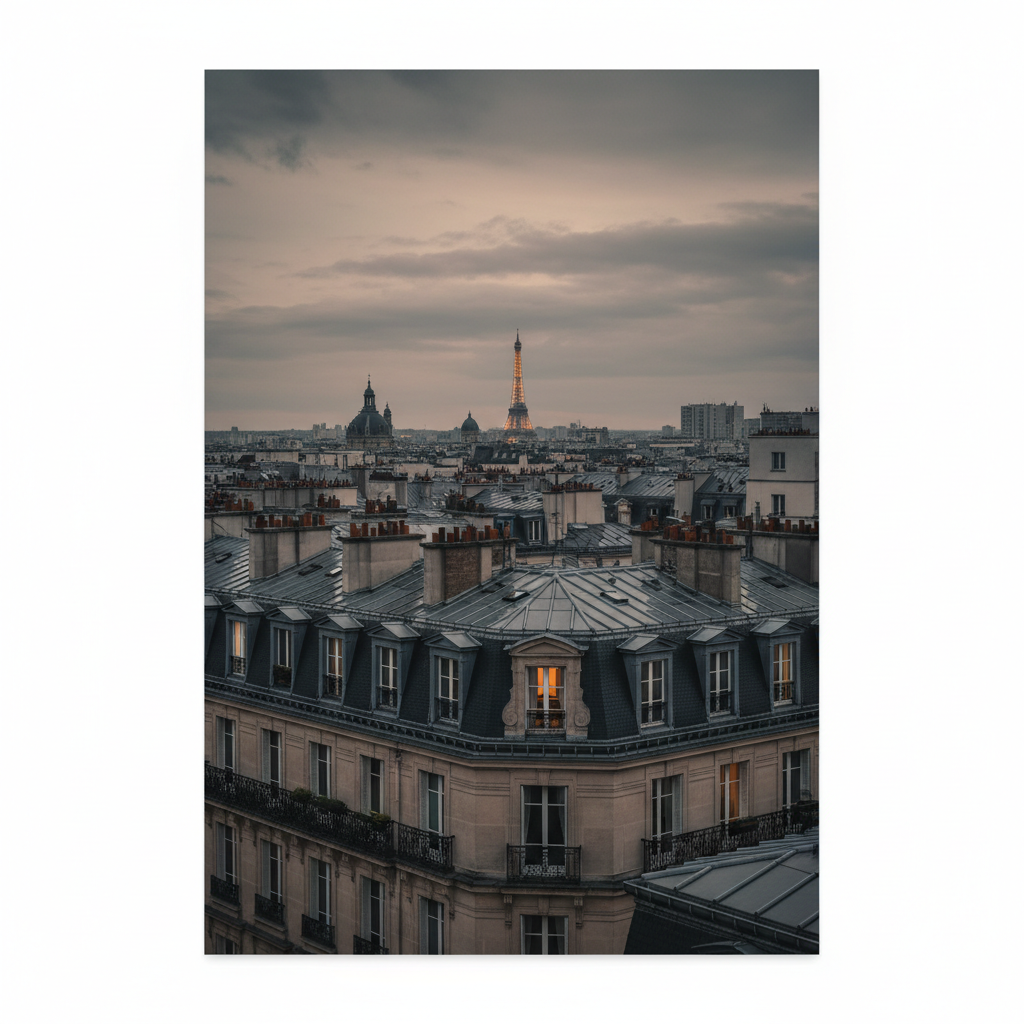 Parisian Dusk Reverie