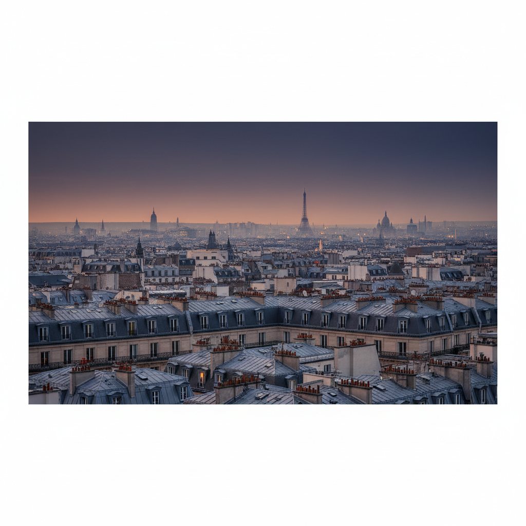 Parisian Dusk Reverie