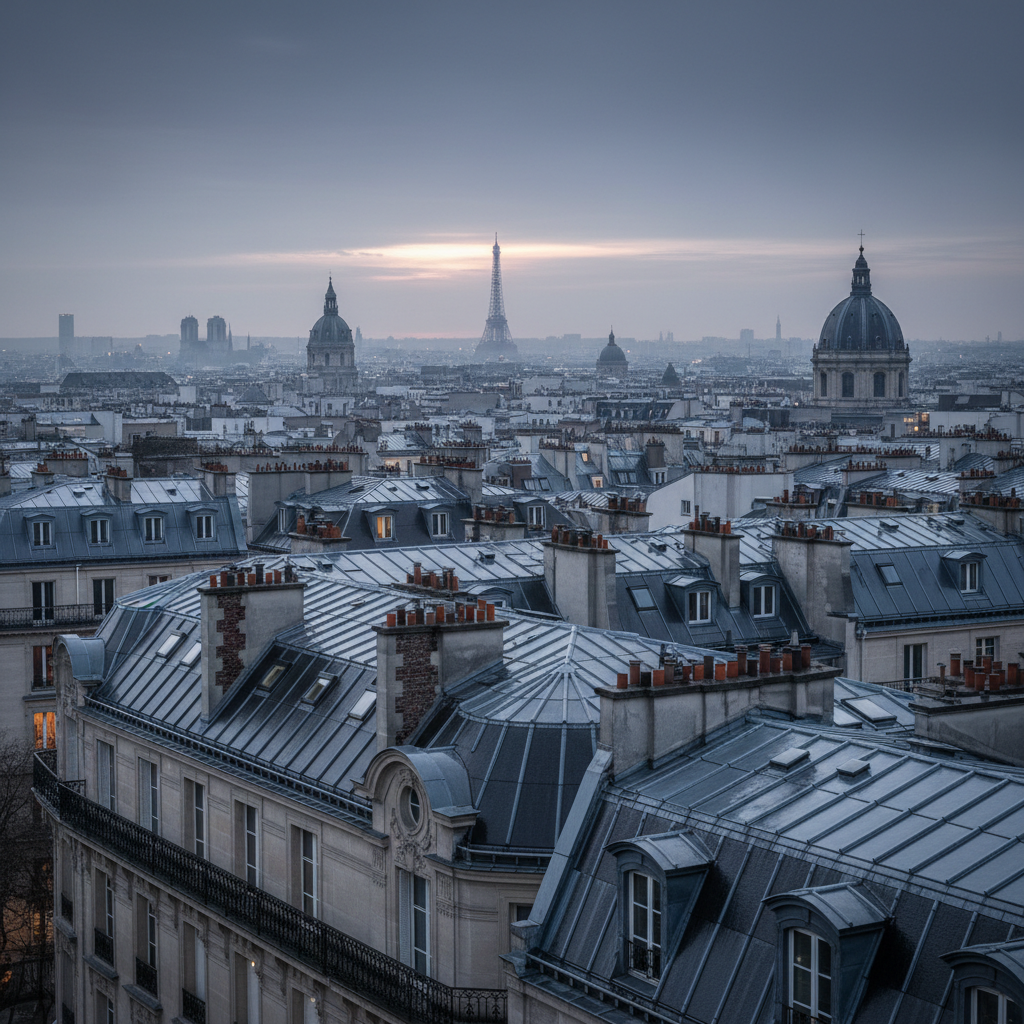 Parisian Dusk Reverie