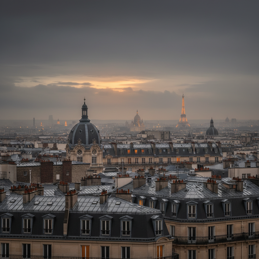 Parisian Dusk Reverie