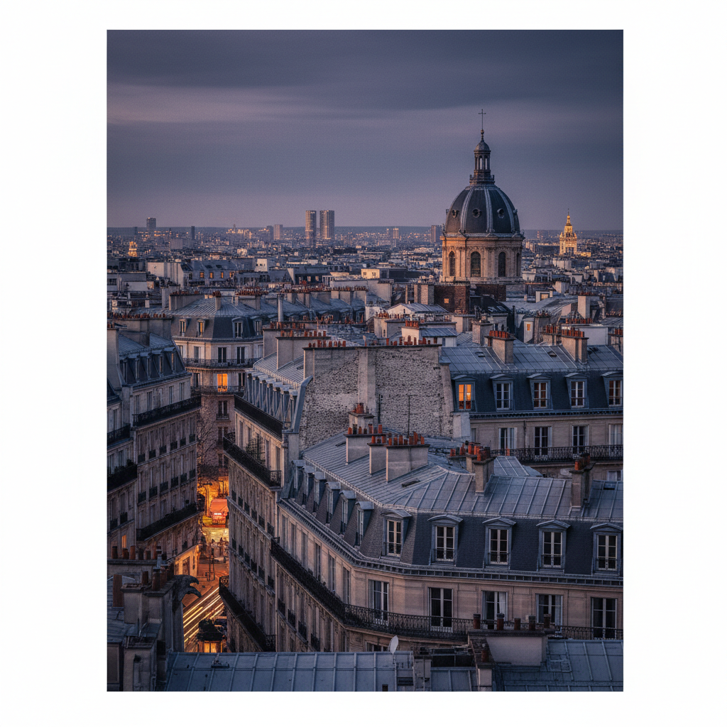 Parisian Dusk Reverie