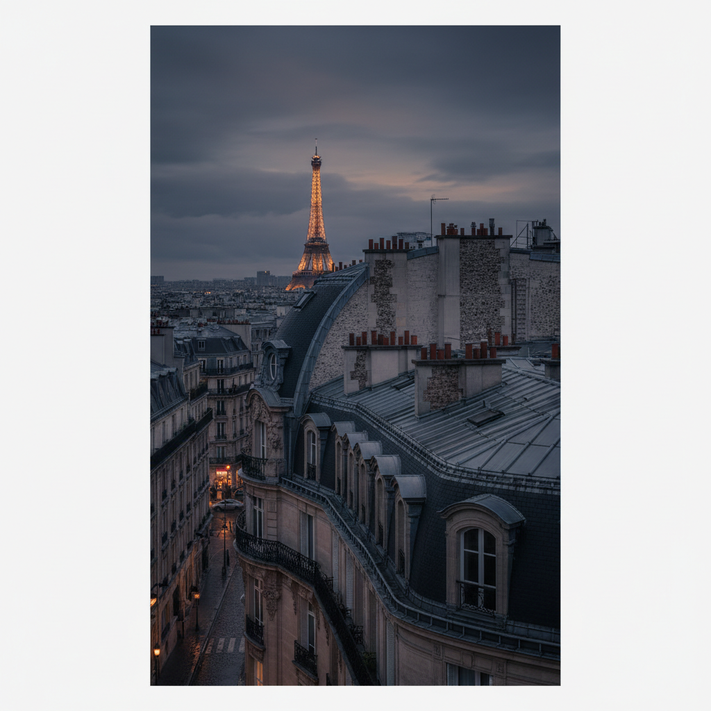 Parisian Dusk Reverie