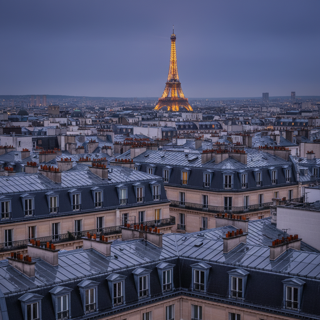 Parisian Dusk Reverie