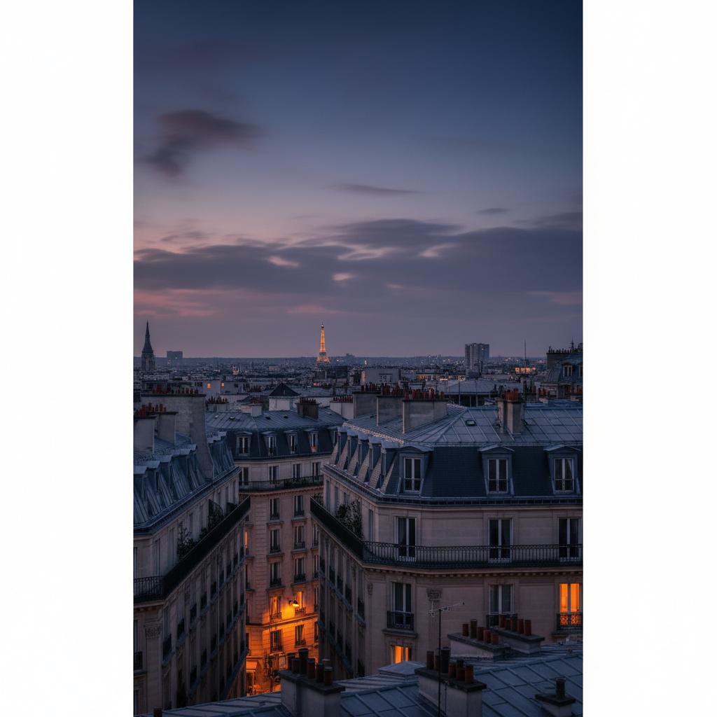 Parisian Dusk Reverie