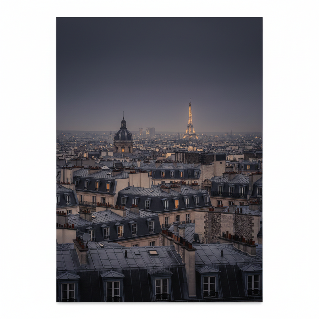 Parisian Dusk Reverie