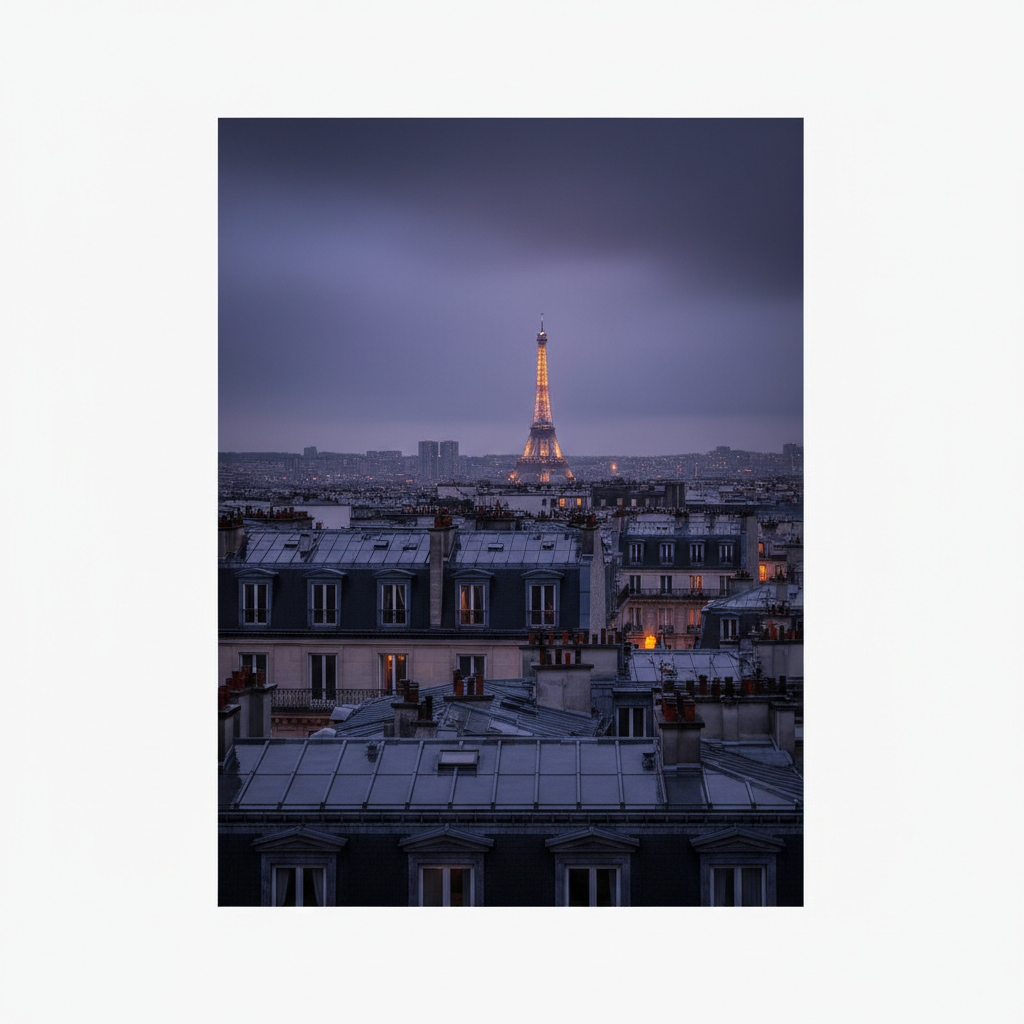 Parisian Dusk Reverie