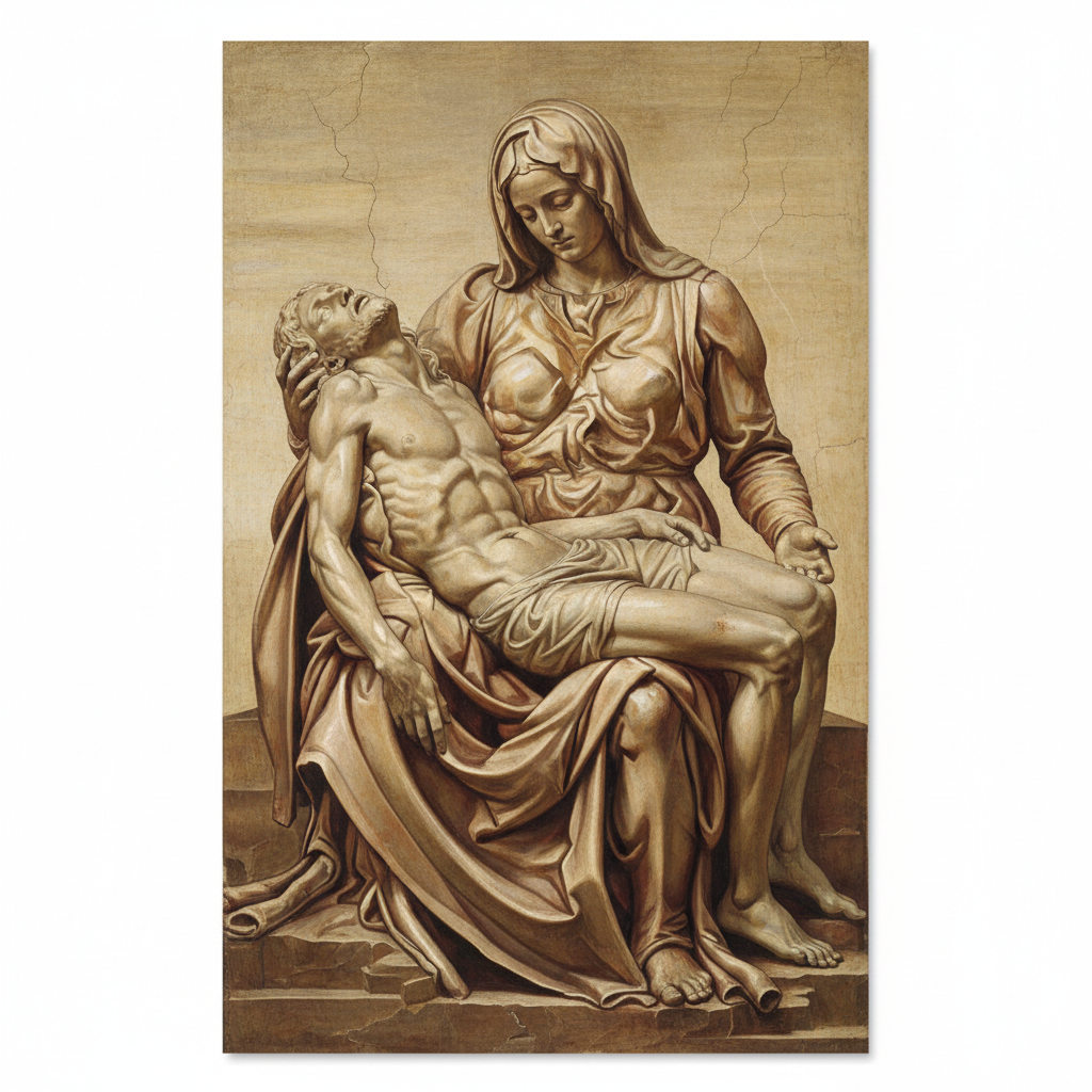 Pietà Rondanini — Michelangelo