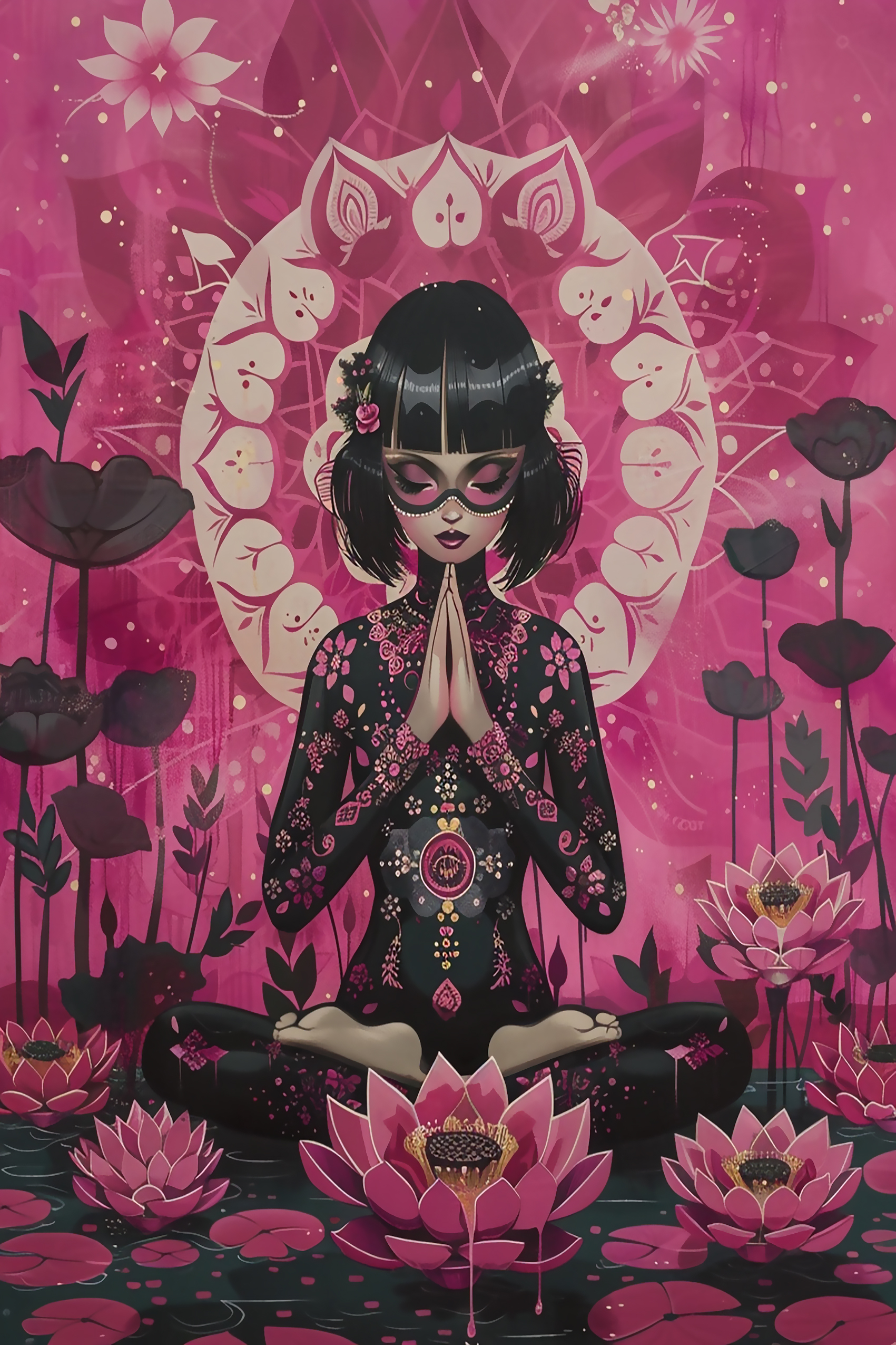 Pink Lotus Bloom
