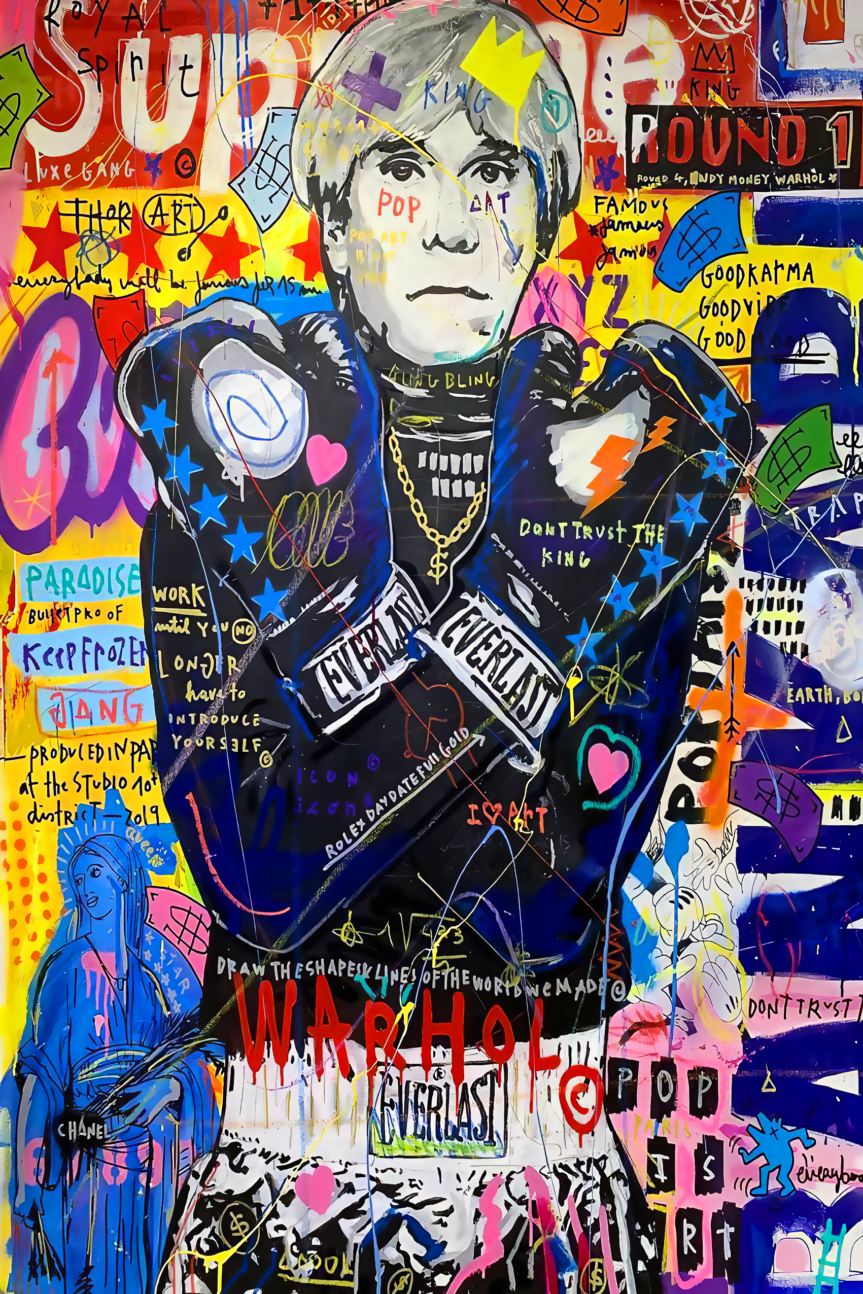 Pop Art Boxing King