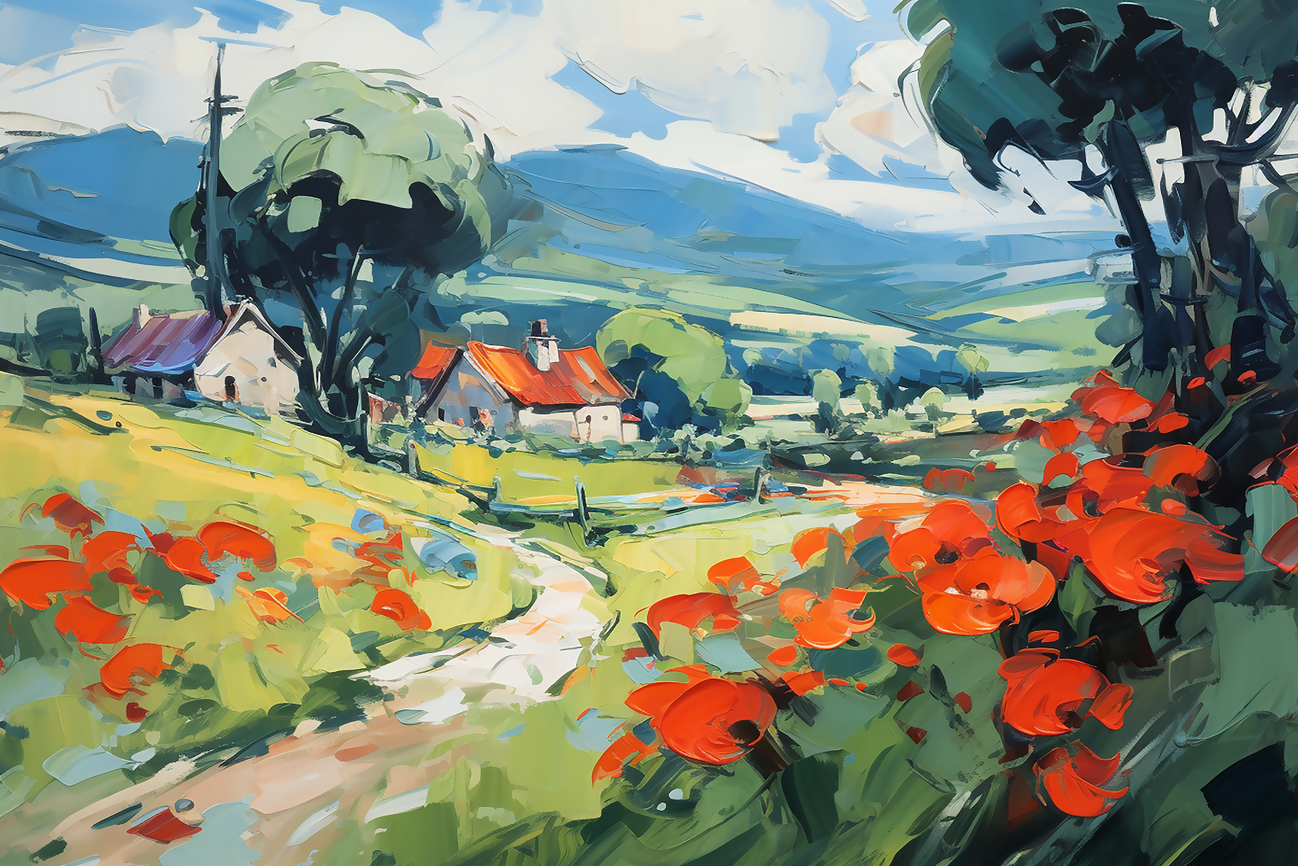Poppy Hillside Homestead