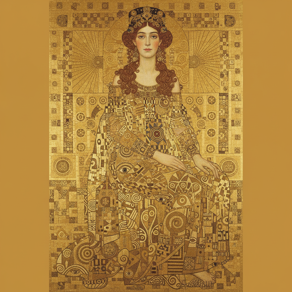 Portrait of Adele Bloch-Bauer I — Gustav Klimt