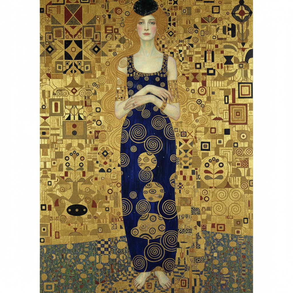Portrait of Adele Bloch-Bauer II — Gustav Klimt