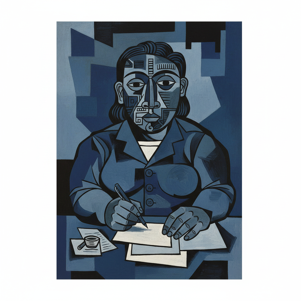 Portrait of Gertrude Stein — Pablo Picasso