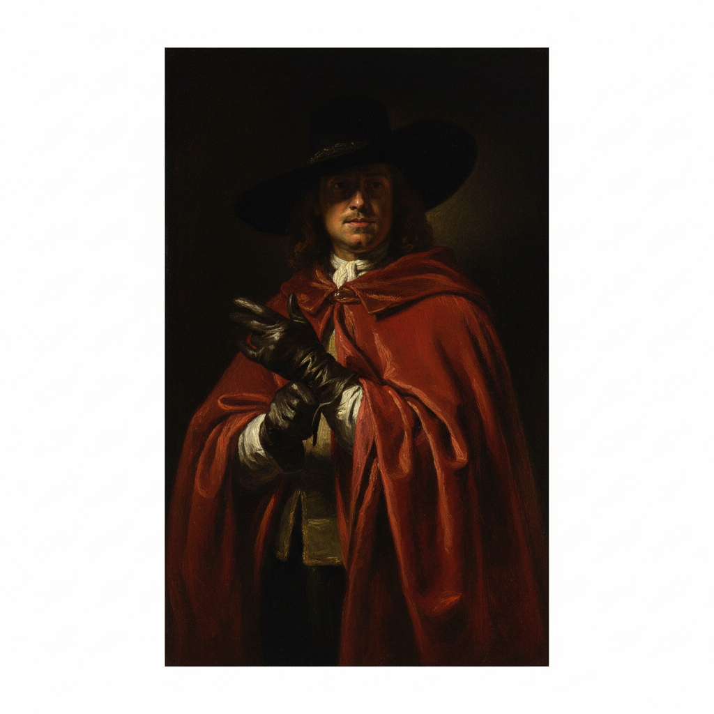 Portrait of Jan Six — Rembrandt van Rijn