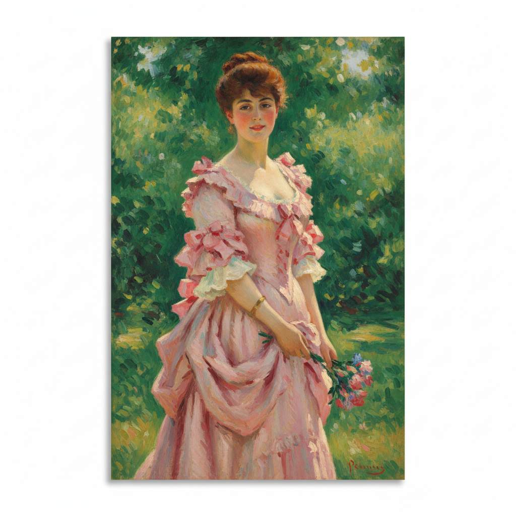 Portrait of Jeanne Samary — Pierre-Auguste Renoir