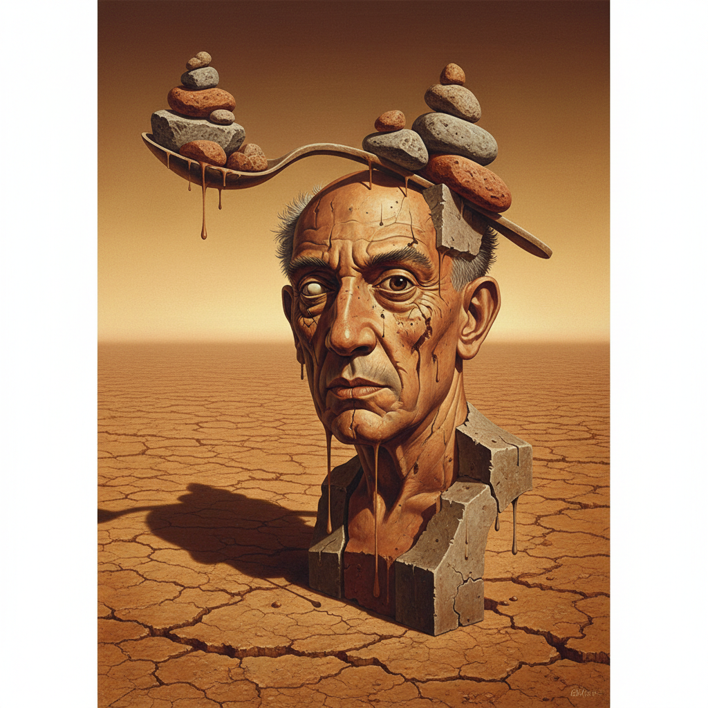 Portrait of Picasso — Salvador Dalí