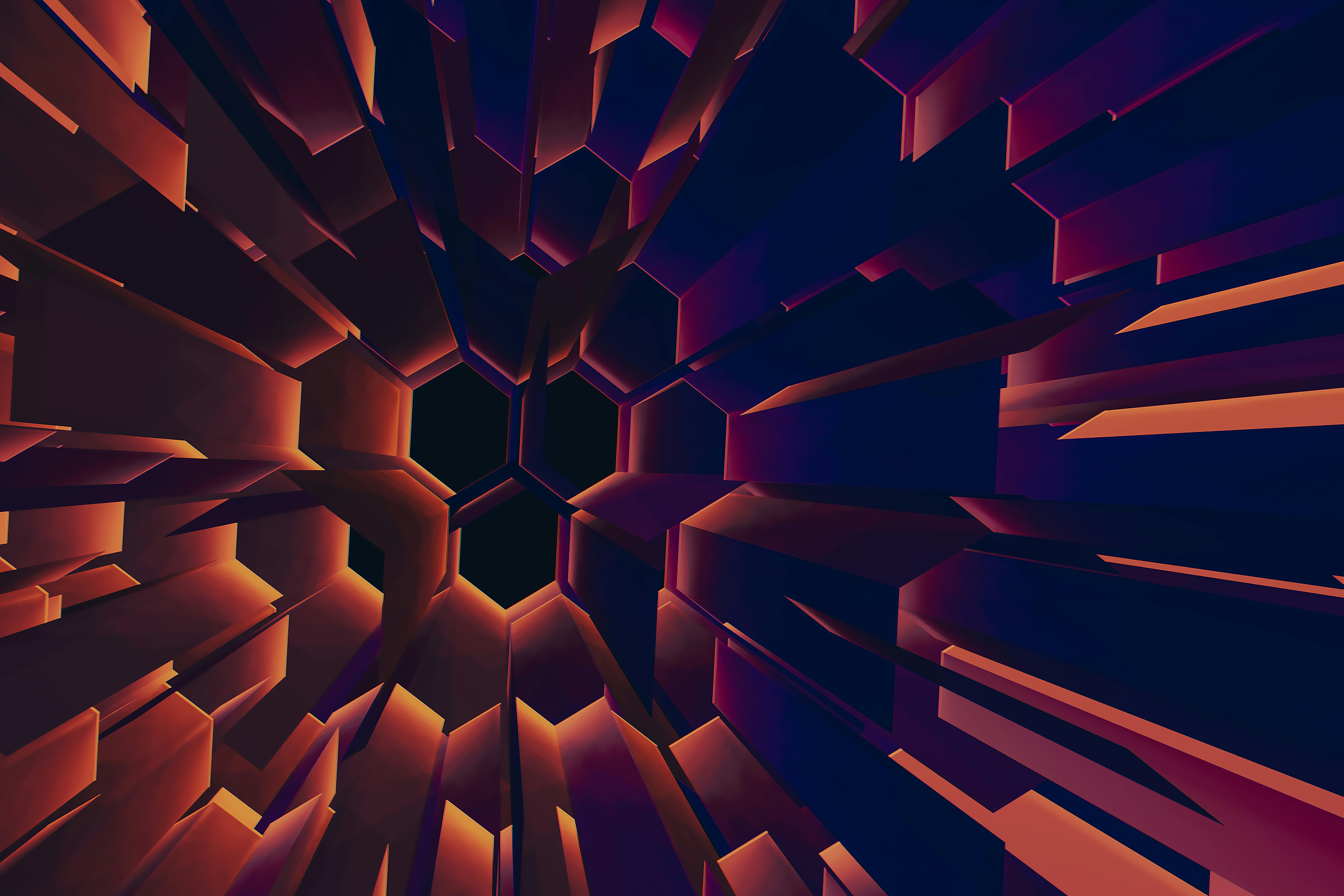 Quantum Hex Grid