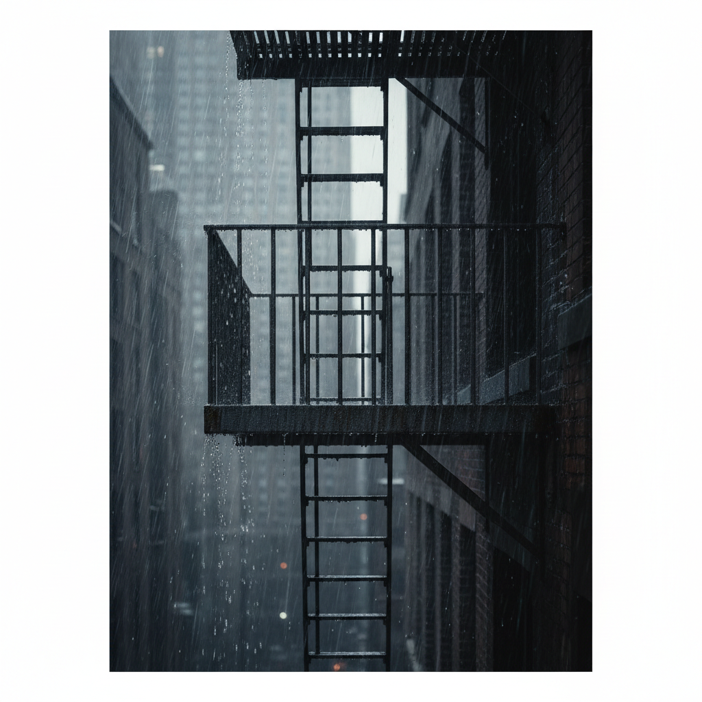 Rain-Kissed Iron