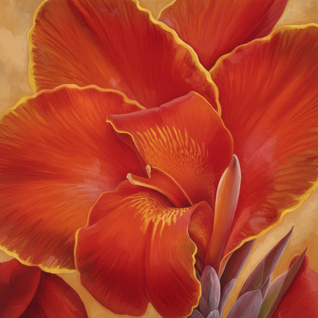 Red Canna — Georgia O'Keeffe