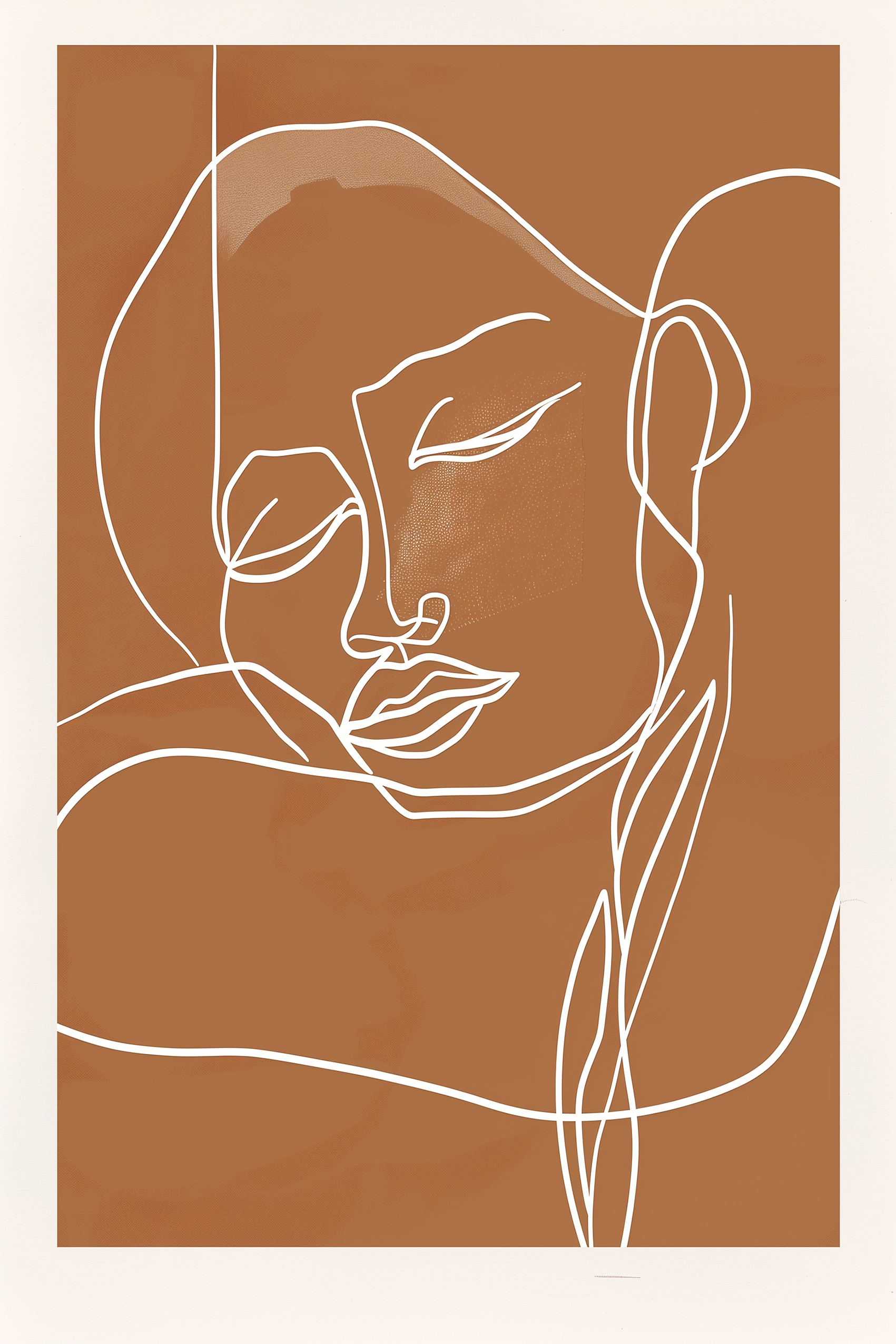 Resting Sepia Lines
