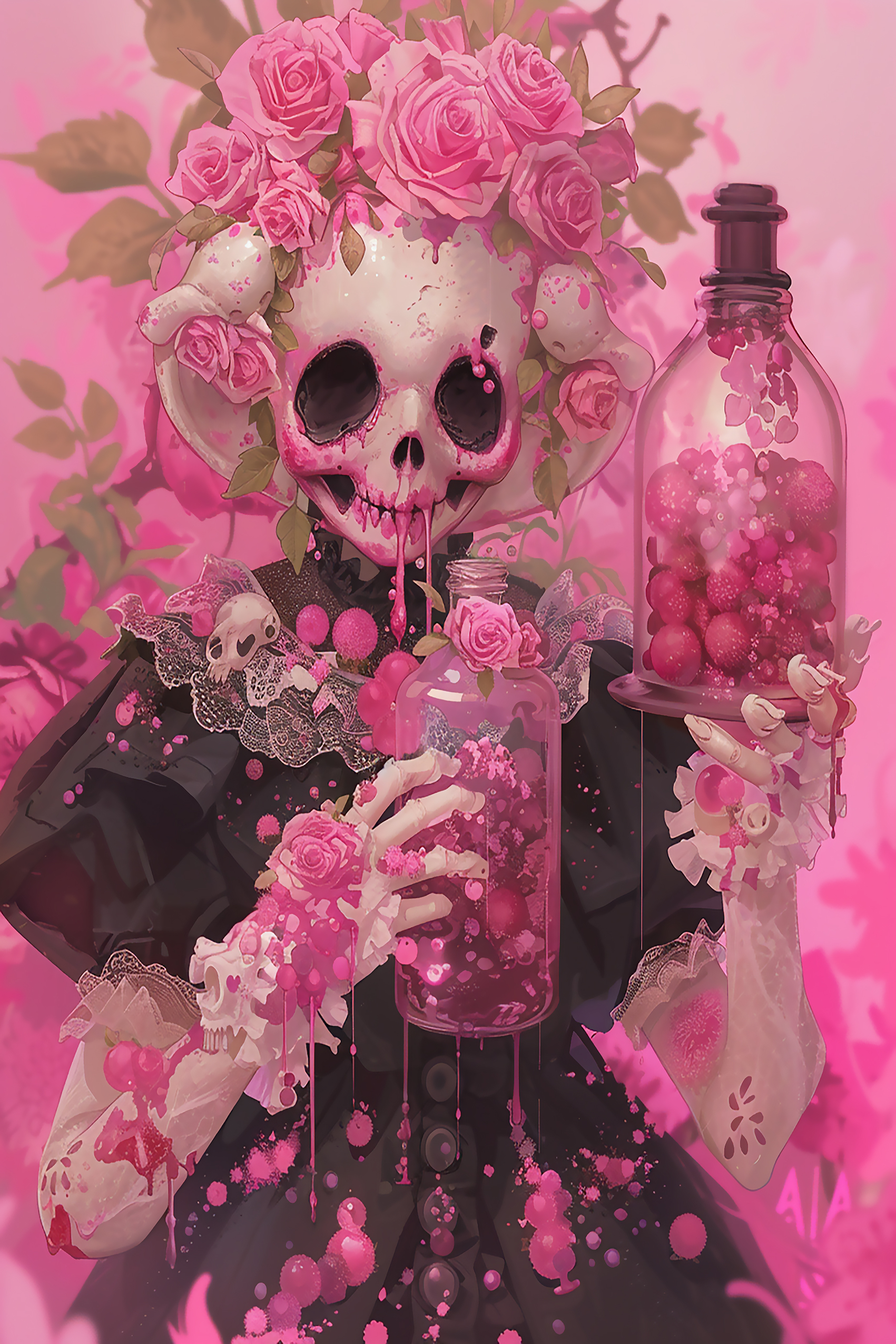 Rose Skull Elixir