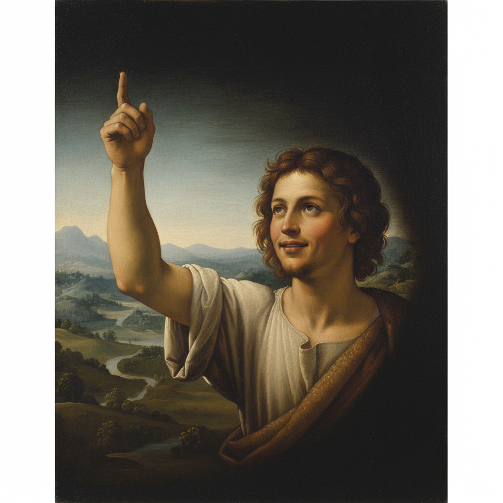 Saint John the Baptist — Leonardo da Vinci