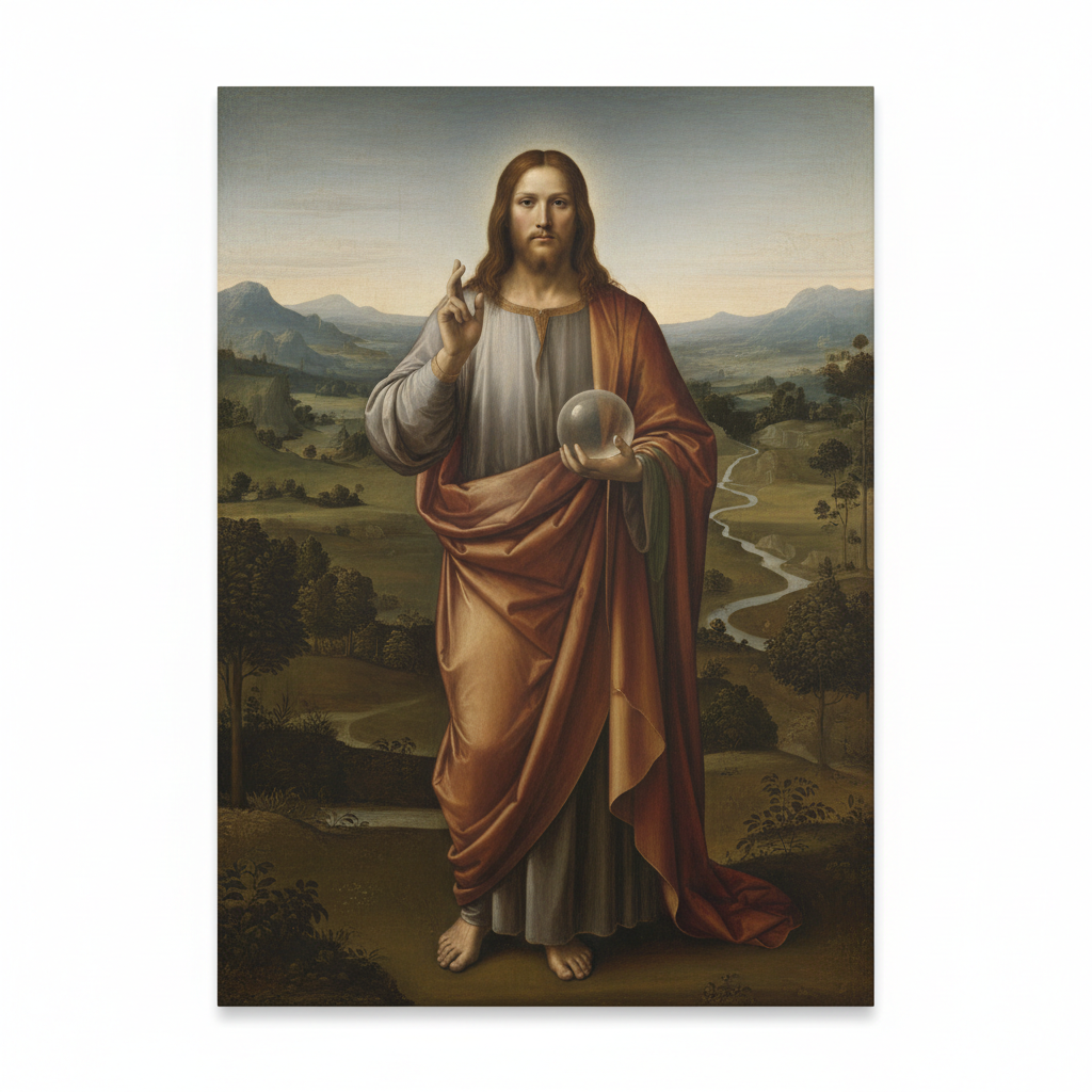 Salvator Mundi — Leonardo da Vinci