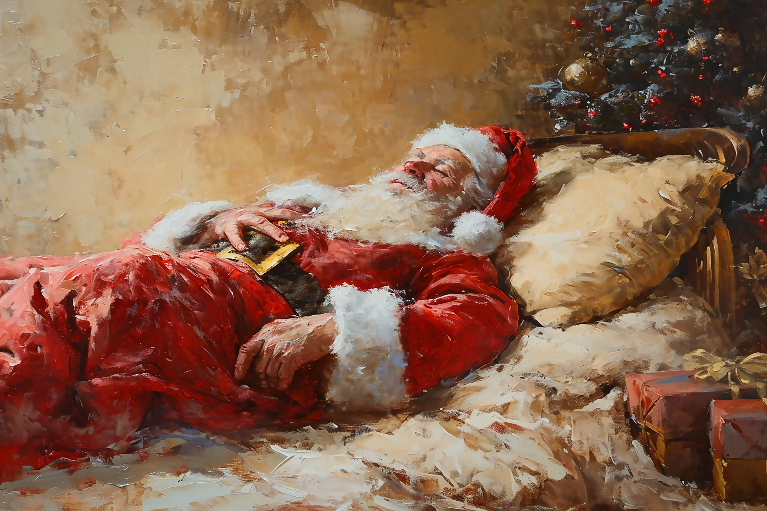 Santa's Christmas Nap