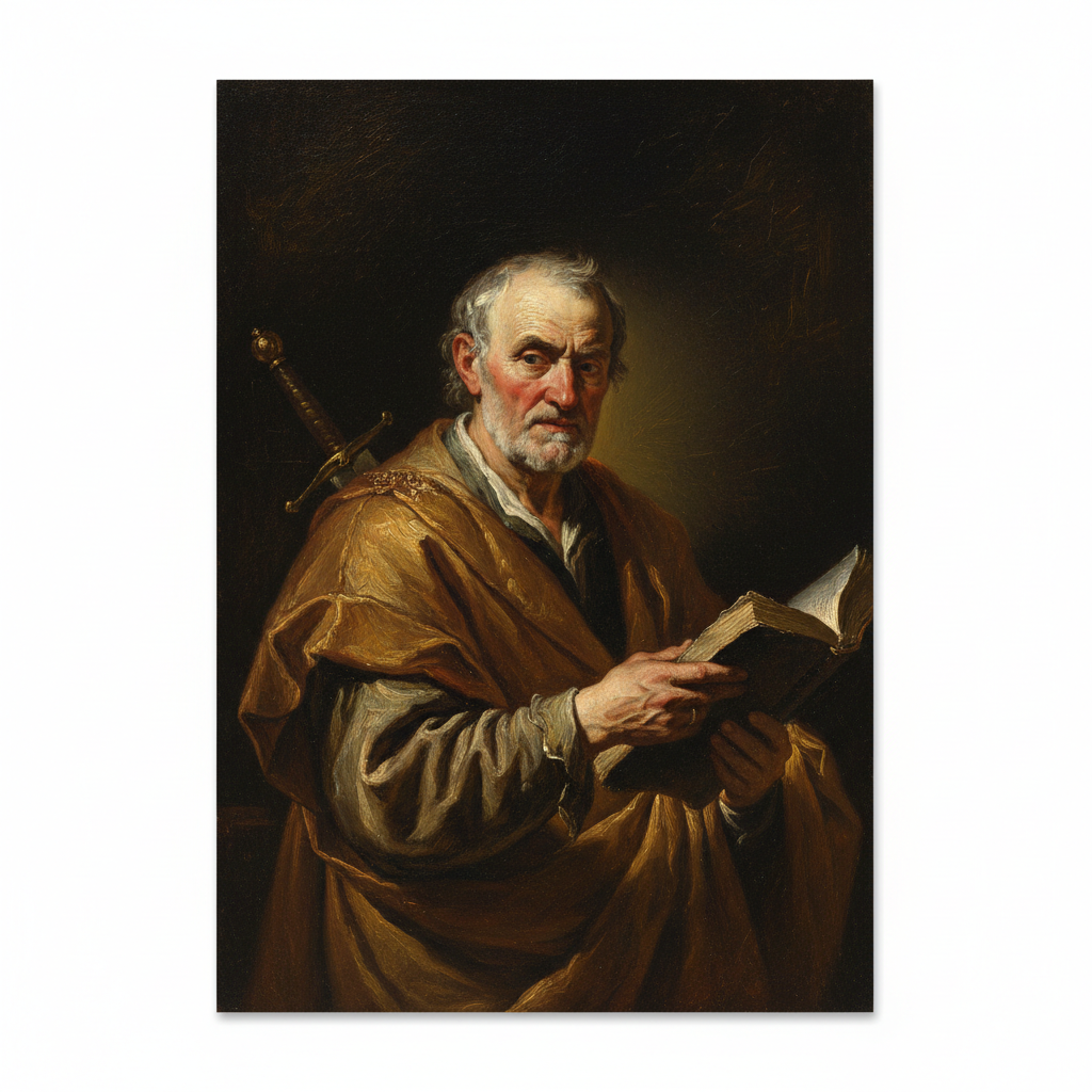 Self-Portrait as the Apostle Paul — Rembrandt van Rijn