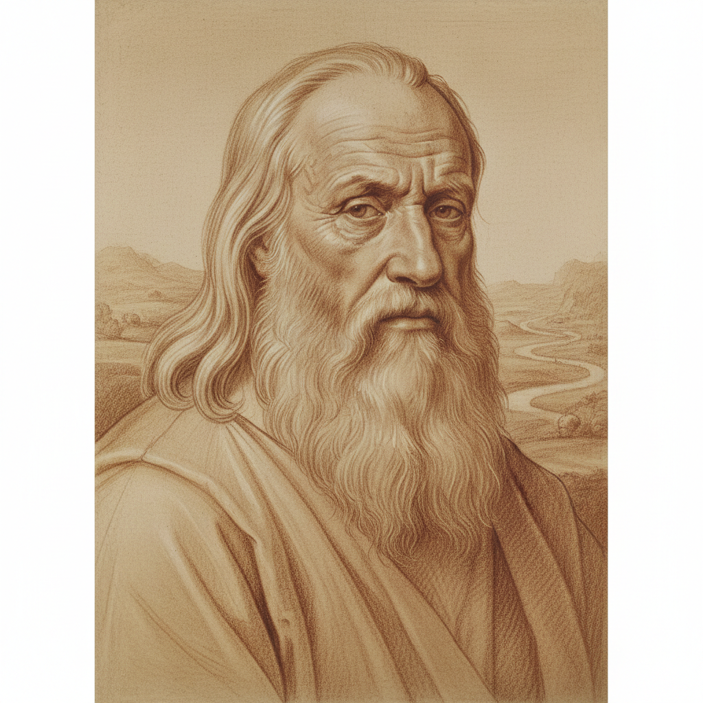 Self-Portrait — Leonardo da Vinci