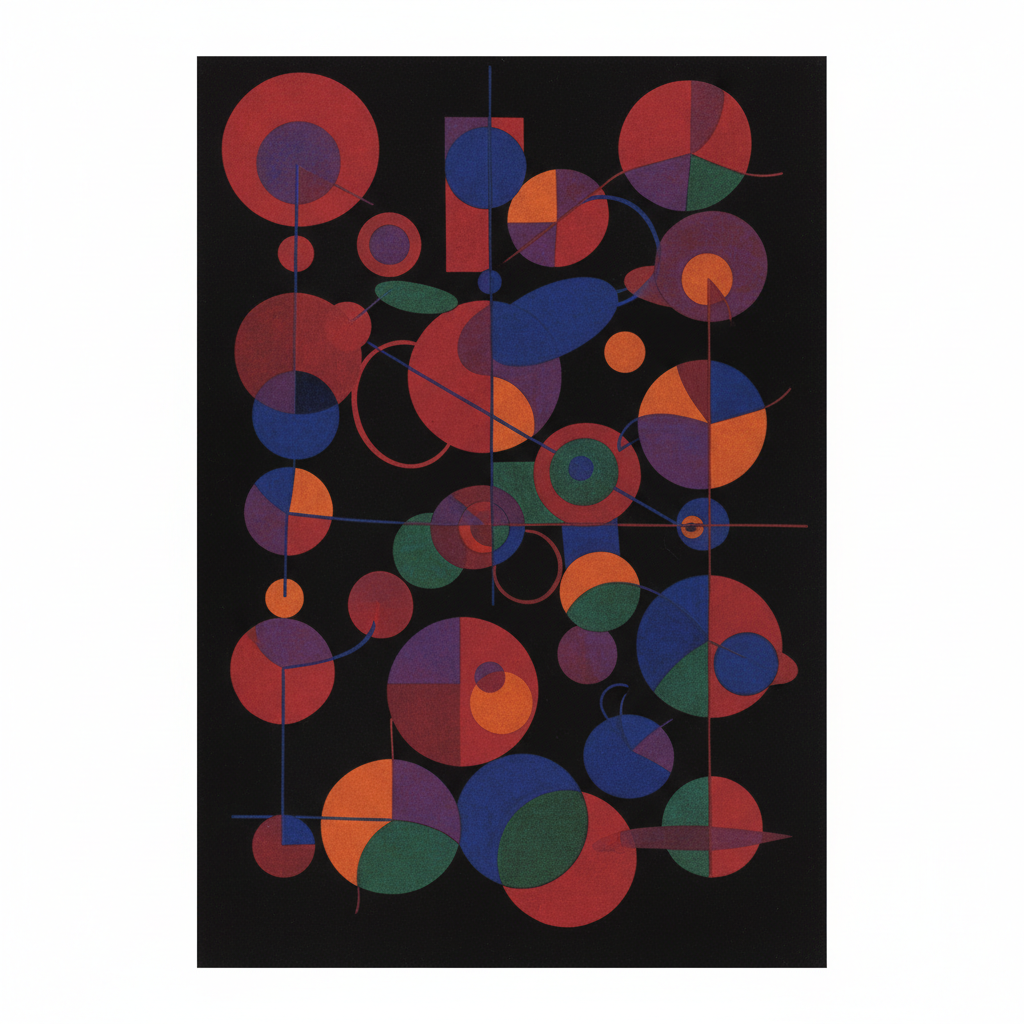 Several Circles — Wassily Kandinsky