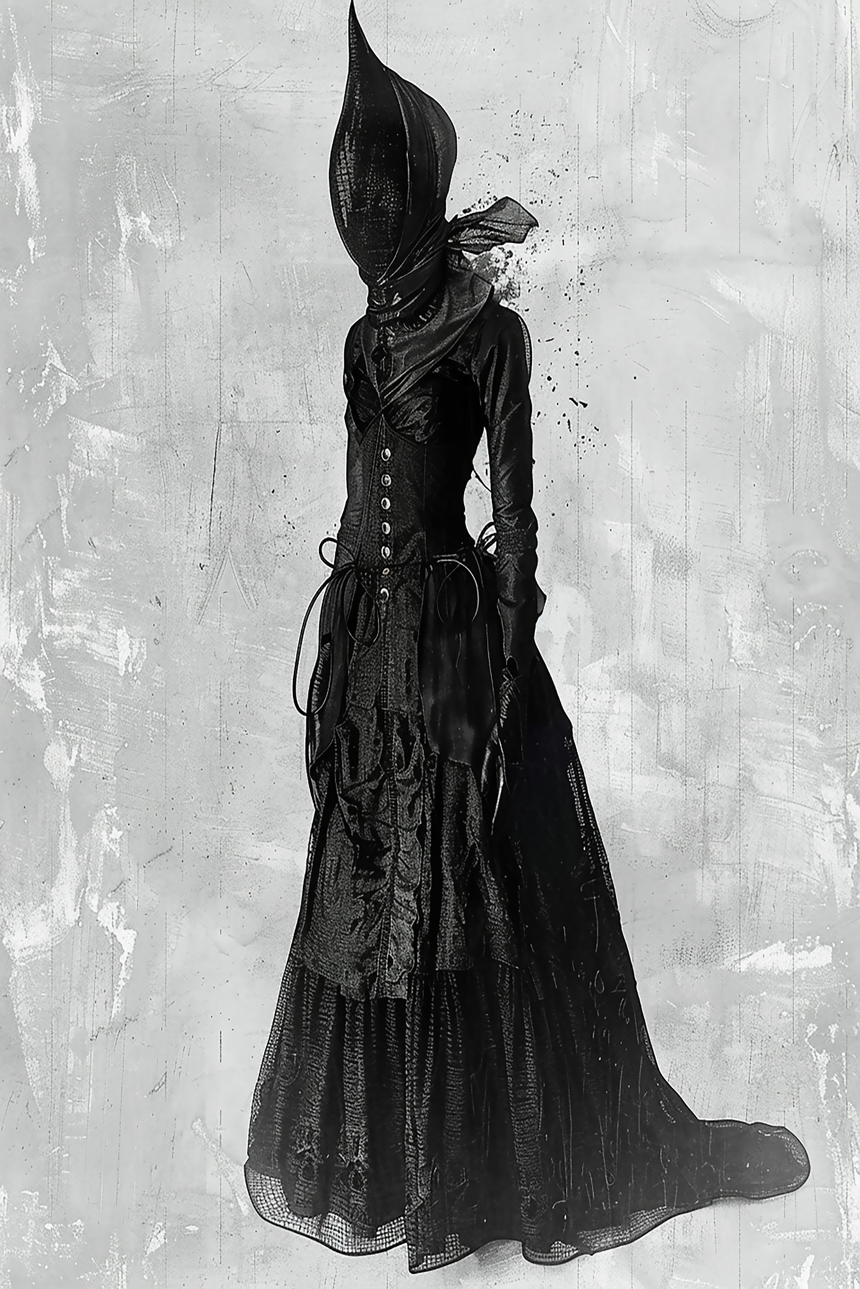 Shadowed Figure Incognito