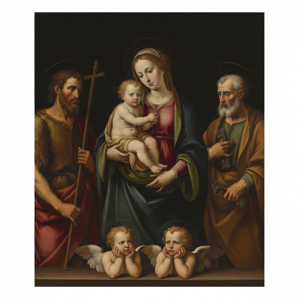 Sistine Madonna — Raphael