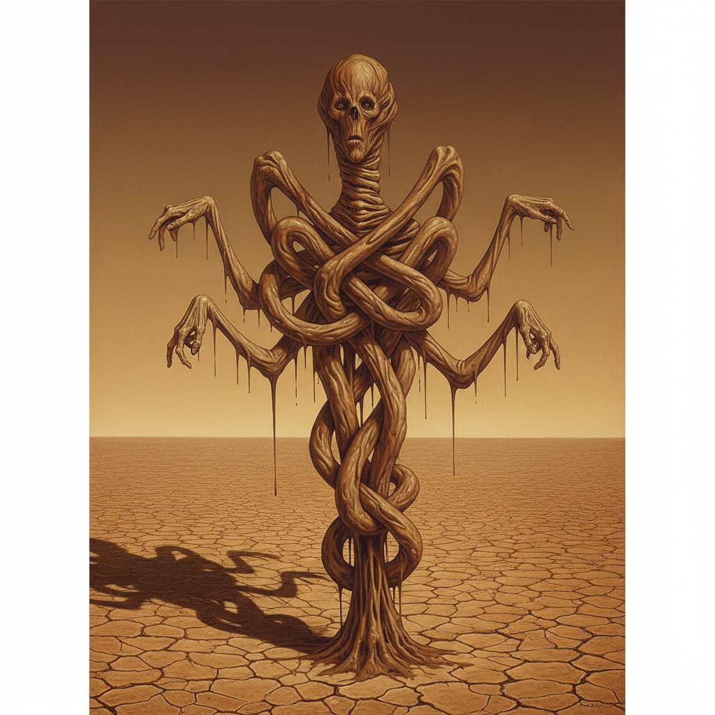 Soft Construction with Boiled Beans — Salvador Dalí