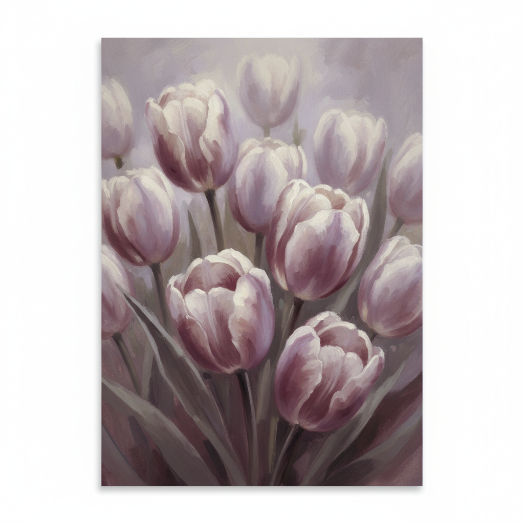 Soft-Focus Tulip Cascade