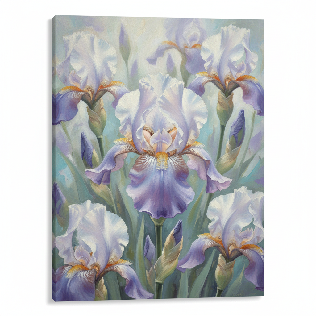 Soft Iris Bloom