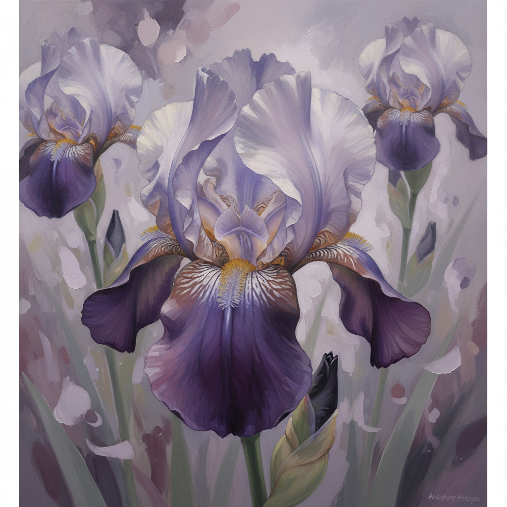 Soft Iris Whisper