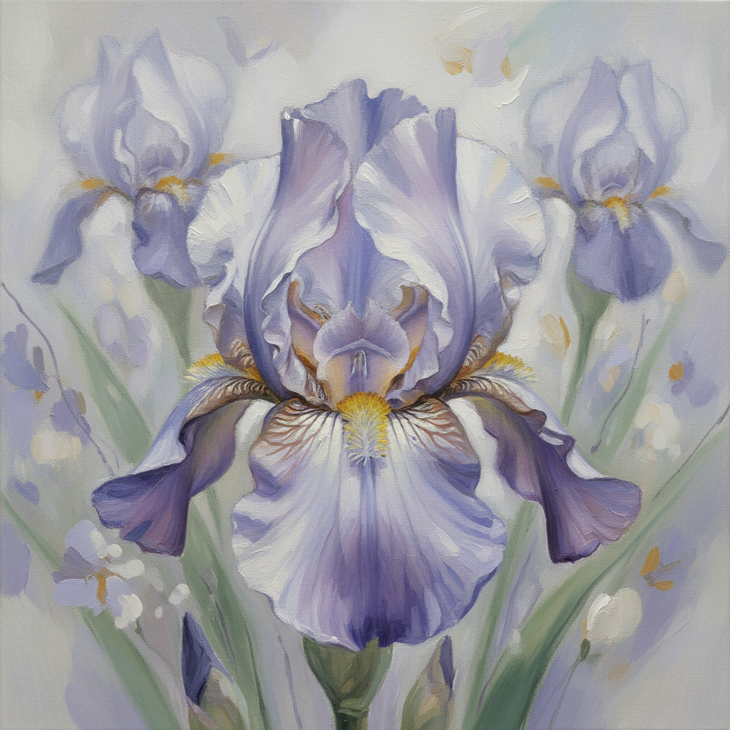 Soft Iris Whisper