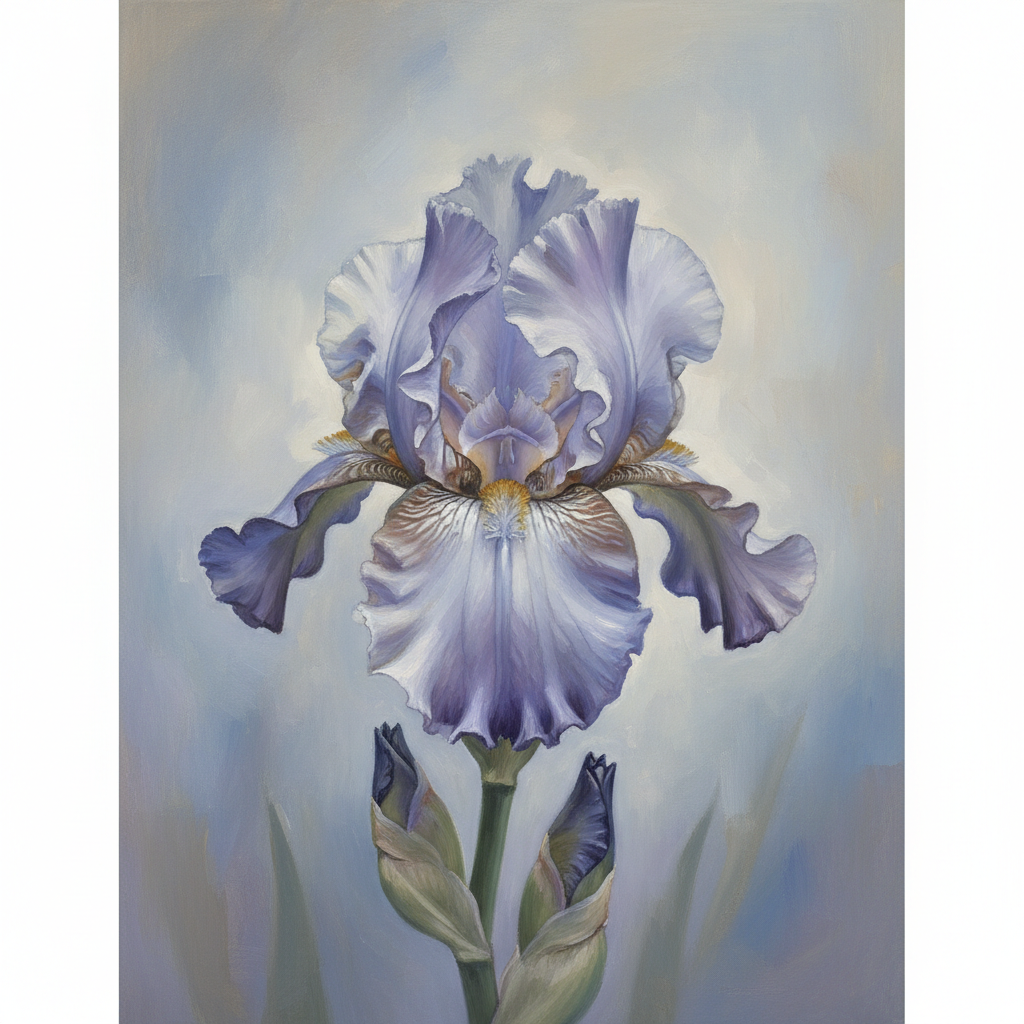 Soft Iris Whisper