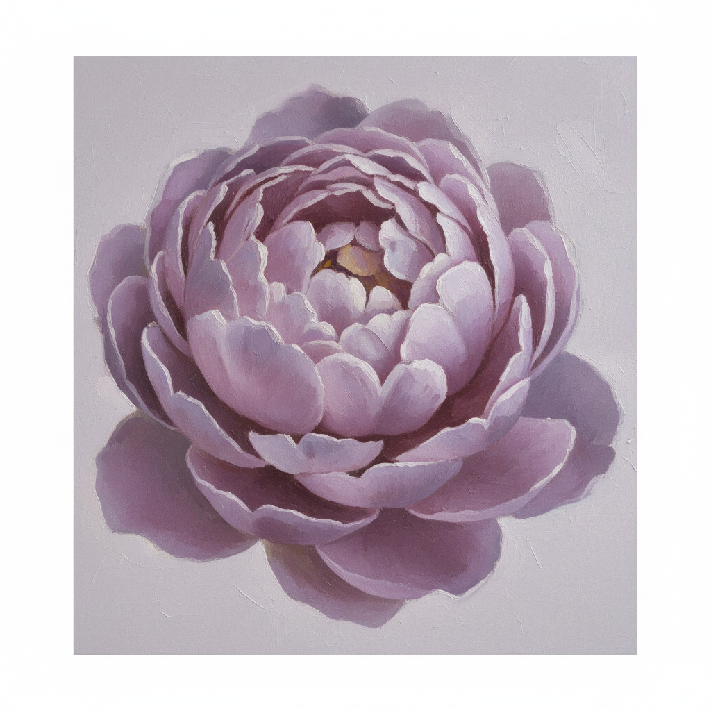 Soft Peony Bloom