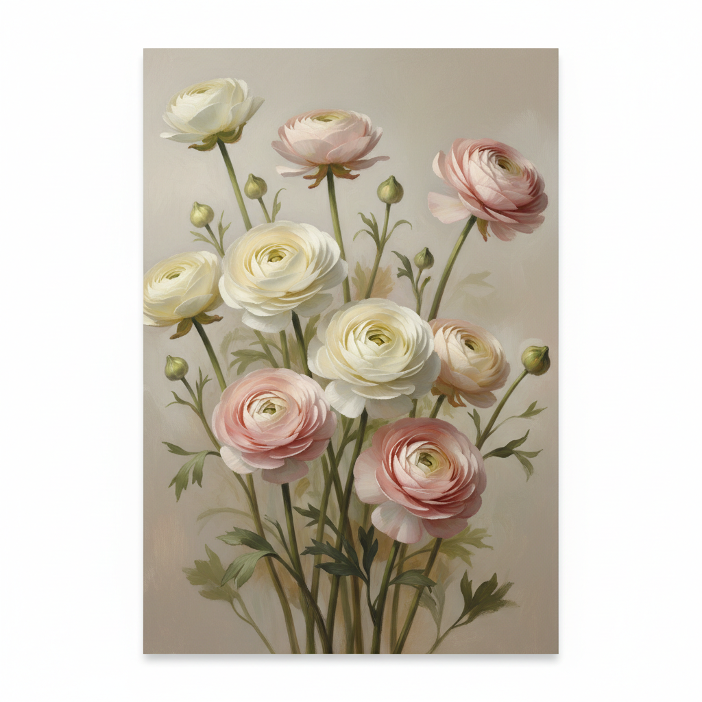 Soft Ranunculus Dream
