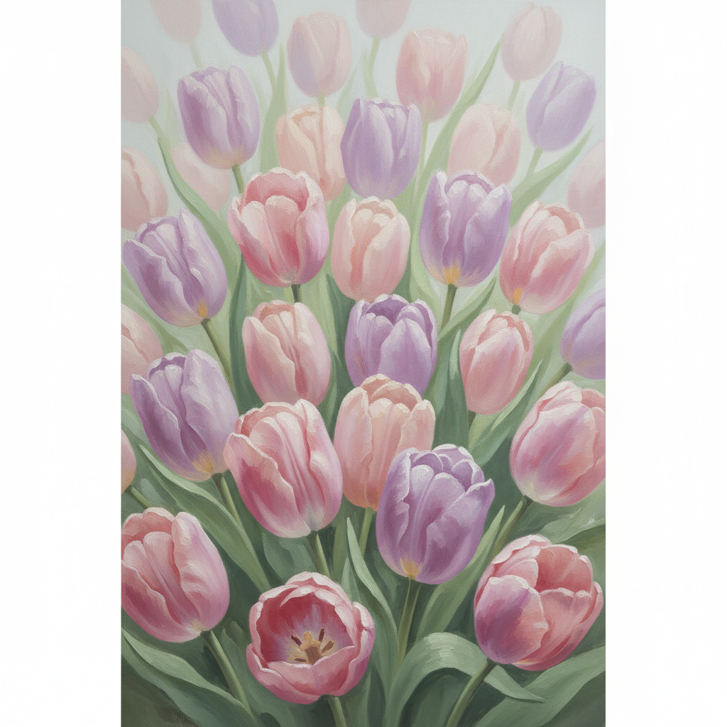 Soft Tulip Reverie