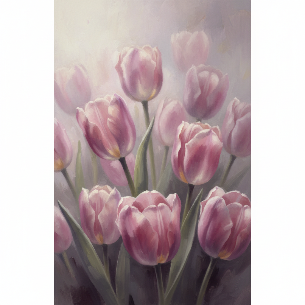 Soft Tulip Reverie