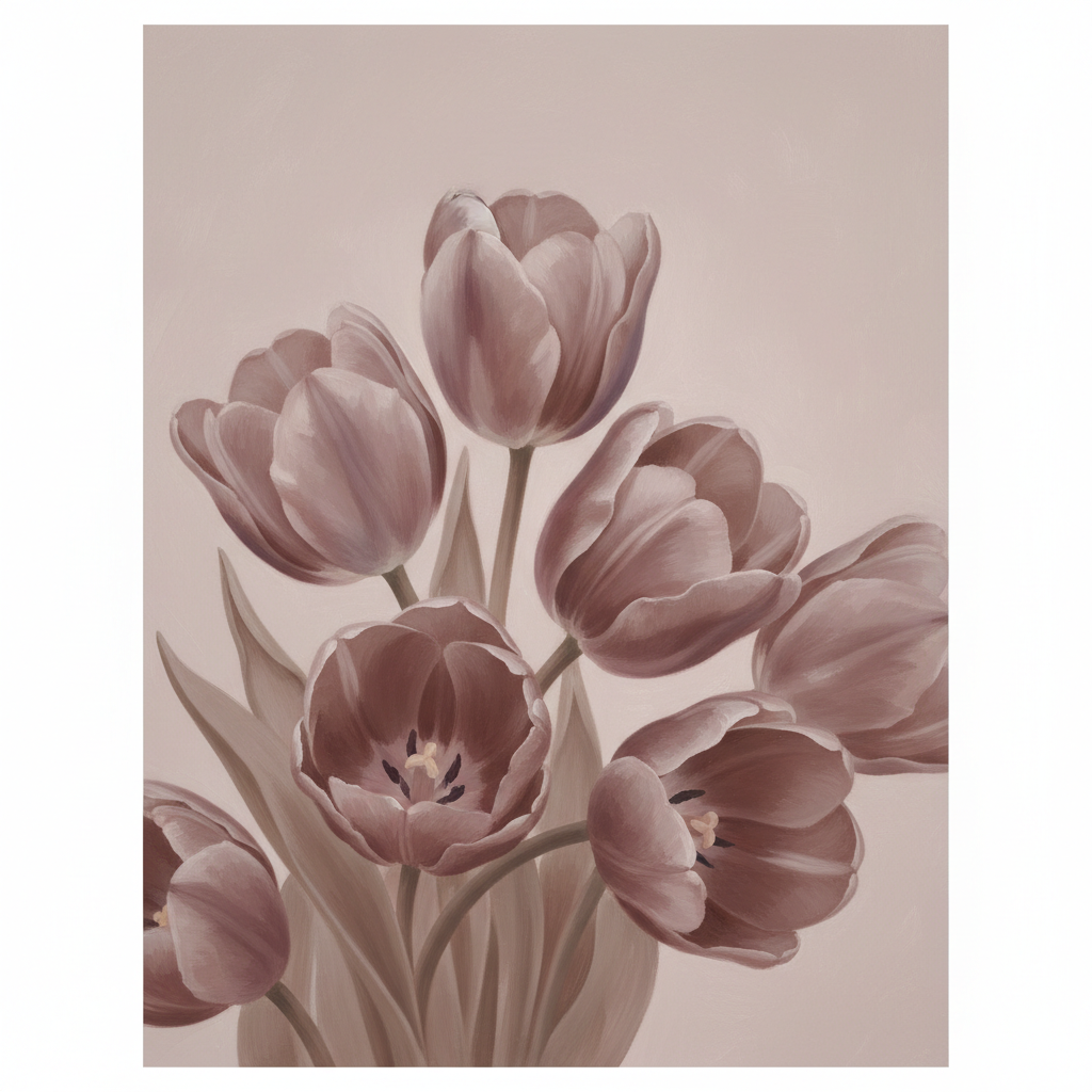 Soft Tulip Reverie