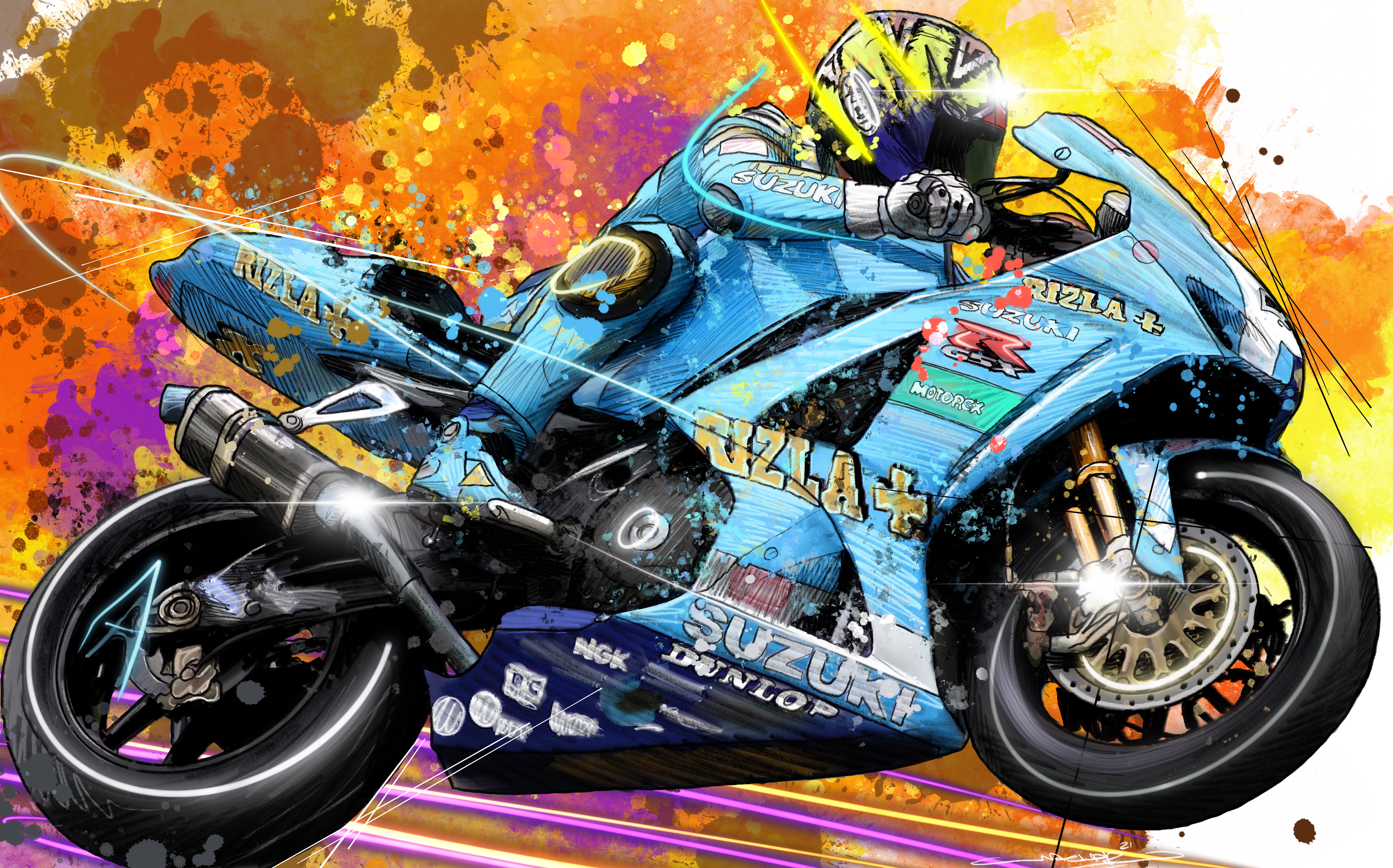 Speed Demon Motorcycle Race