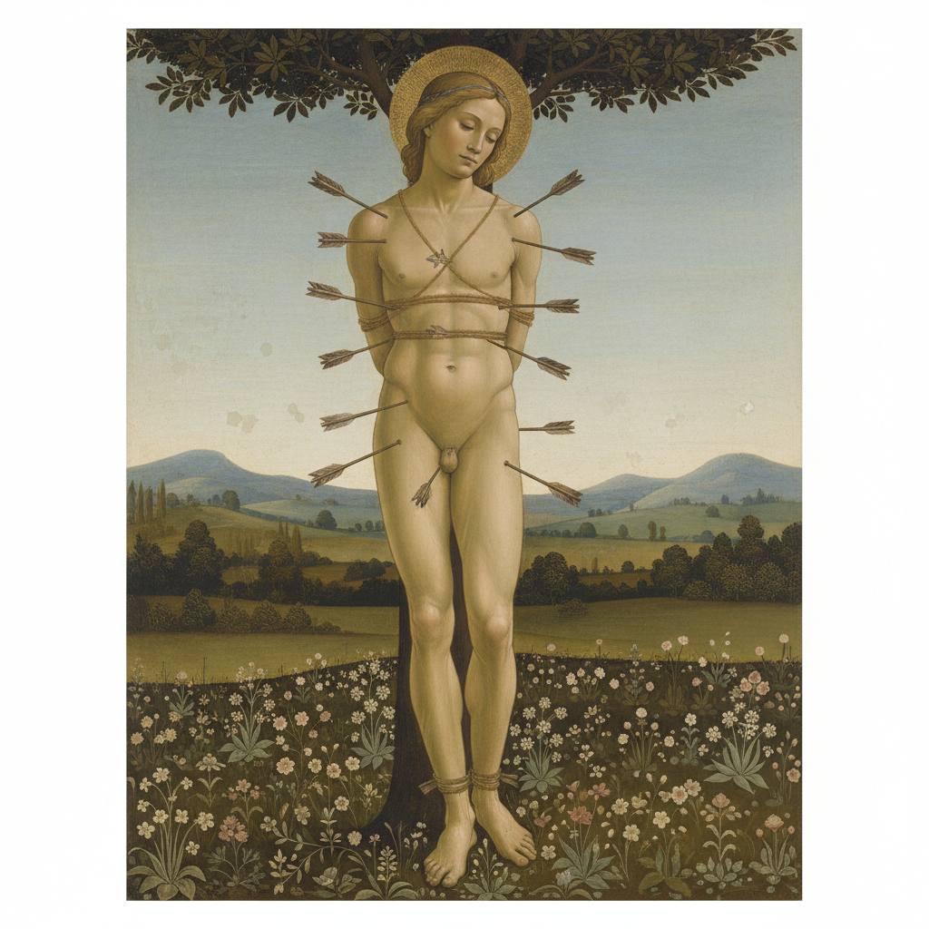 St Sebastian — Sandro Botticelli